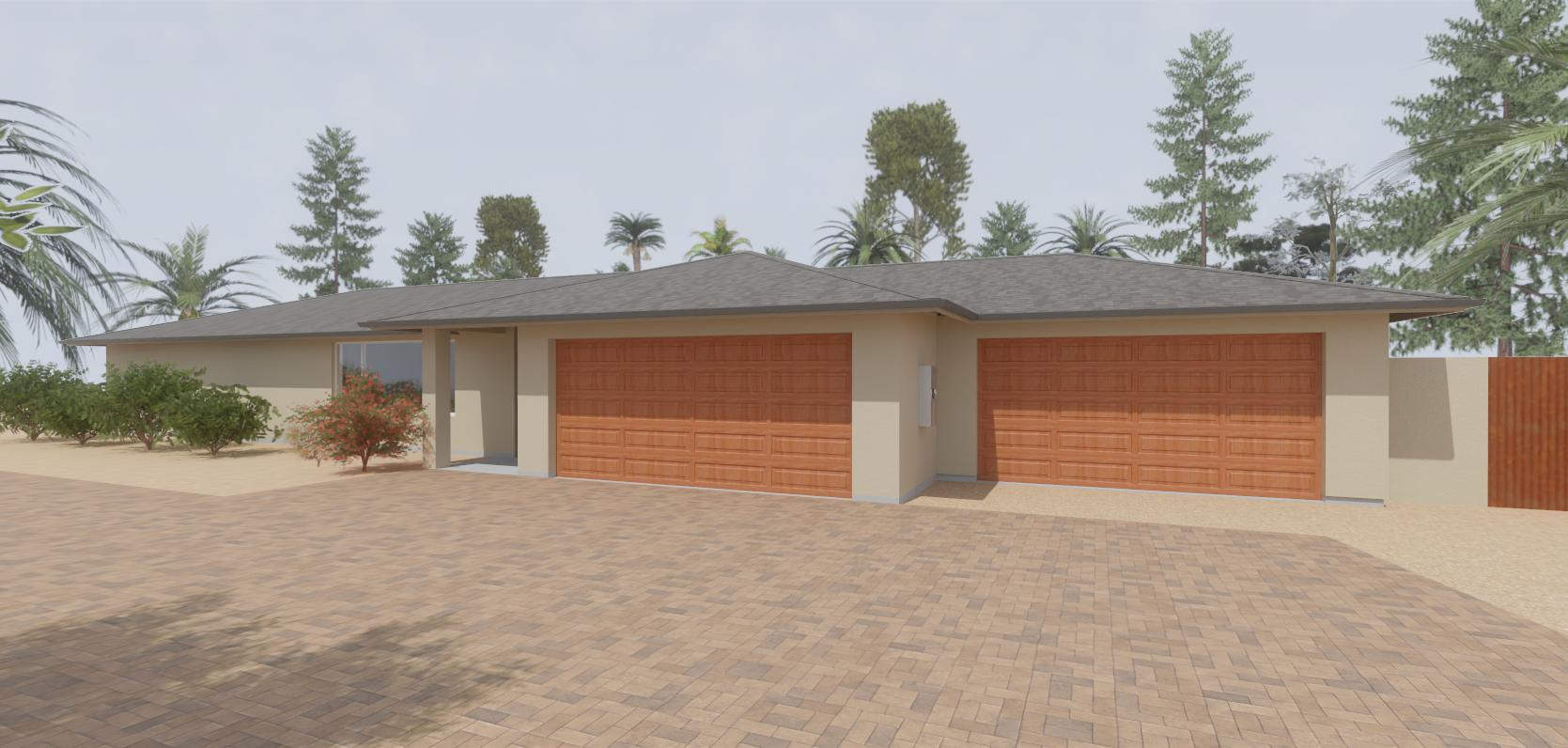 Garage Addition on a Ranch Home in Scottsdale
