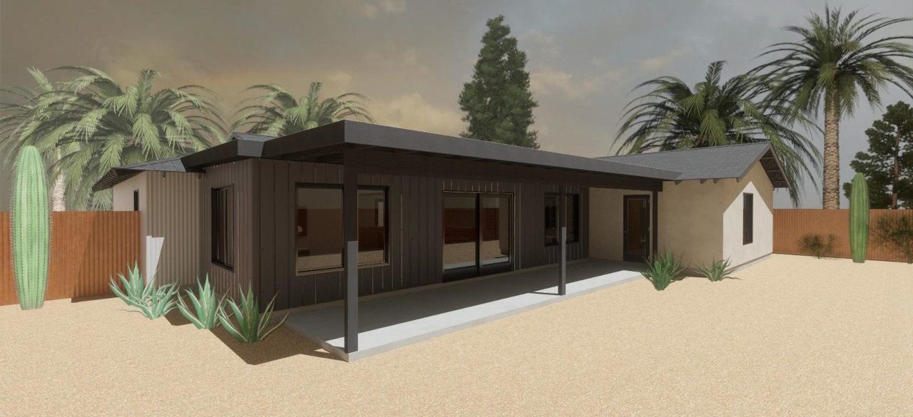 Patio Enclosure to Living Space in Scottsdale AZ- 3d Design